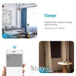 Wireless Curtain Track Remote Control Slide Motor Voice Control Durable Home