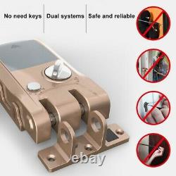 Wireless Door Lock Keyless Lock Remote Control Anti-theft For Home Room Security