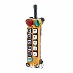 Wireless Industrial Electric Remote Control Transmitter Double Speed Handle