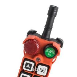 Wireless Radio Crane Remote Control Smoothly Operate Hoists with 6 Buttons