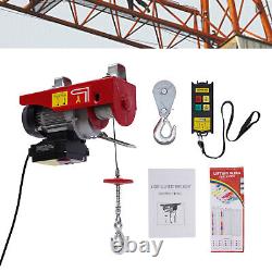 Wireless Remote Control Electric Hoist Kit High Lifting Capacity Wear-resistant