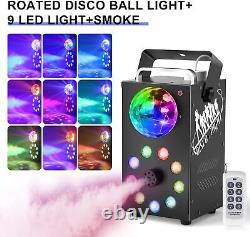 Wireless Remote Control FOG-700 Colorful LED Ball Lights Smoke Machine