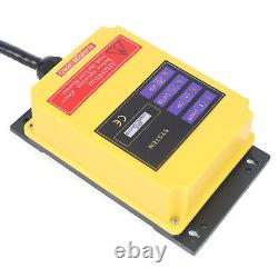 Wireless Remote Control with 2 Transmitter 2 Speed 6 Channels Hoist Crane 110V