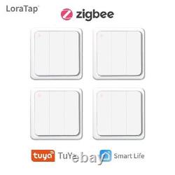 Wireless Wall Switch 3 Gangs Remote Control Portable For Tuya Smart Life Home
