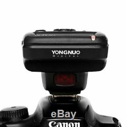 YN600EX-RT II Wireless Flash Speedlite TTL Slave Master for Canon + YN-E3-RT II