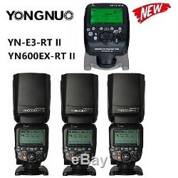 Yongnuo YN600EX-RT II Speedlite Flash Light +YN-E3-RT II Transmitter f Canon Kit