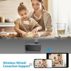1080p 4k Hd Wifi Bluetooth Smart Home Théâtre Android Led Projecteur Hdmi Vga Av