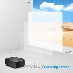 1080p 4k Hd Wifi Bluetooth Smart Home Théâtre Android Led Projecteur Hdmi Vga Av