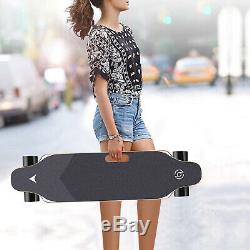 35inch Skateboard Électrique 350w 20 Kmh Longboard Télécommande Sans Fil 4000mah Contrôle