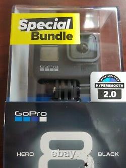 4k Gopro Hero8 Black Special Holiday Bundle Live Streaming Flambant Neuf