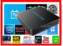 Arabe Anglais Turque Afrique 5g Wi-fi Android Sports Tv Box Hd 4gb-ram-32gb Rom