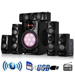 Befree Sound Bfs510c 5.1 Canal Surround Bluetooth Speaker System In Black