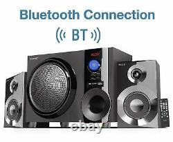 Boytone Bt-225fb Puissant Wireless Bluetooth Home Speaker System 60 W, Radio Fm