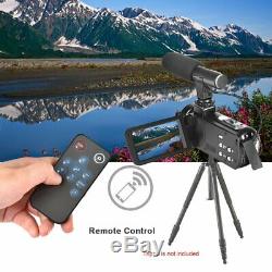 Caméscope Caméra Vidéo, Full Hd 1080p 30fps 3''lcd Écran Tactile Pour La Vidéo Youtube