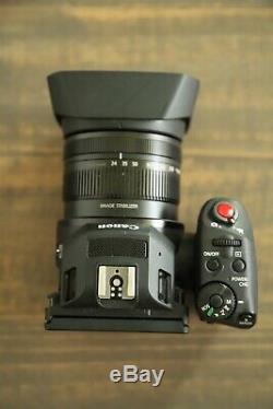 Canon Xc10 Caméscope Noir, Beaucoup D'extras! Condition Excellente. 4k