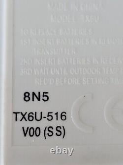 Contrôleur de capteur de température à distance sans fil LA CROSSE TX6U Fréquence 433 MHz.