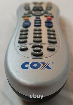 Cox Universal Remote Control Urc7820b00-sa Pour Cable Box, Tv, Dvr, Aux Working