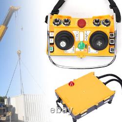Émetteur-récepteur sans fil de commande à distance radio Industria Crane Joystick
