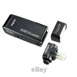 Godox 2.4g Ttl 1 / 8000s Double Tête Ad200 Pocket Speedflash Caméra Flash En Plein Air