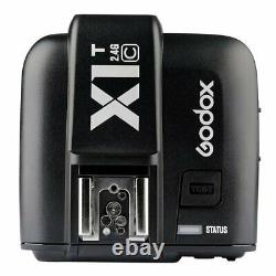 Godox Tt685c Caméra Speedlight & X1t-c Émetteur Trigger Hss Pour Canon