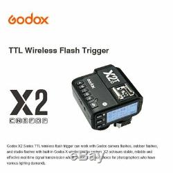 Godox V1-s 2.4g Ttl Speedlite X2t-s Trigger Pour Sony + 20pcs Filtres Cadeau