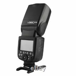 Godox V860ii-n Gn60 2.4g I-ttl À Piles Li-on Avec Caméra Flash Speedlite F Nikon