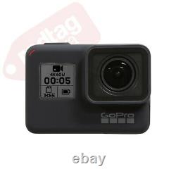 Gopro Hero7 Noir 12 Mp Caméscope Caméra Étanche 4k + Action 32go Bundle