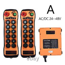 Hoist Crane Industrial Wireless Remote Control Radio Control Ac DC 12v-480v
