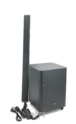 Jbl 4k Ultra Hd Soundbar Avec Wireless Subwoofer Black Model Bar 3.1 #u9004