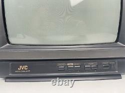 Jvc Master Command III Factory Tv Et Télécommande Oem Tested C-1329