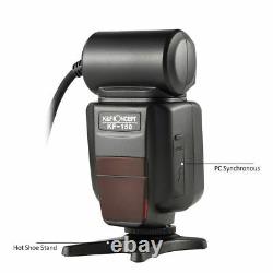K & F Concept Kf-150 I-ttl Macro Flash Light Anneau Speedlite + 6 Adaptateurs Pour Nikon