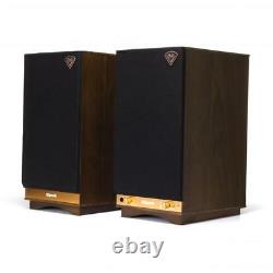 Klipsch Les Sixes Walnut Porte-livres Powered Speakers (1pr) B Stock