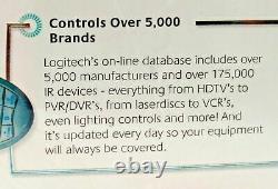 Logitech Harmony 890 Avancé Universal Télécommande Écran Couleur Gris Argent