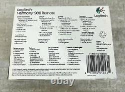 Logitech Harmony 900 Télécommande, Base De Recharge, Accessoires, Manuels, Boîte