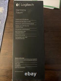 Logitech Harmony Touch Universal Remote Avec Écran Tactile Couleur Noir