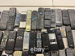 Lot de 100 télécommandes multi-marques Sanyo, Toshiba, Sceptre, Samsung, Sharp