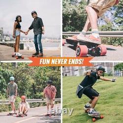 Meepo Electric Skateboard Longboard 29mph Top Speed Avec Télécommande Sans Fil
