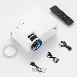 Mini Projecteur Portable 1080p, Compatible Avec / Tv Box/laptop/dvd/ps4