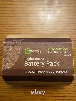 Newithsealed Gopro Hero 8 Noir (paquet Spécial)! Batterie Supplémentaire + Accessoires