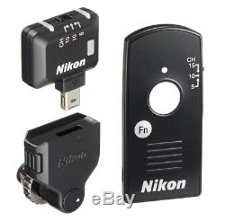 Nikon Wr-10 Télécommande Sans Fil Contrôleur Wr-r10 Wr-t10 Set Wr-a10 3 Lentille De La Caméra