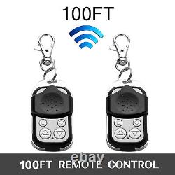 Ouvre-porte Coulissante Automatique 1800lbs Remote Control Wireless Kit