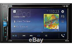 Pioneer Avh-201ex 2-din 6.2 Écran Tactile DVD / CD / Usb / Iphone / Bluetooth Eq À Distance