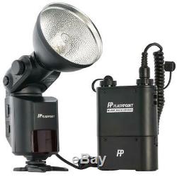 Point D'éclair 360 Streaklight Ttl Flash Pour Canon Avec Power Pack Bp-960 Open Box