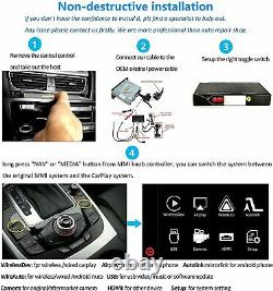Pour Audi Q5 2009-2017 Carplay Android Interface Automatique Sans Fil Smart Module Box