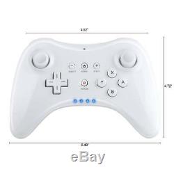 Pour Nintendo Wii U Pro Sans Fil Bluetooth Télécommande Gamepad Manette De Jeu Us