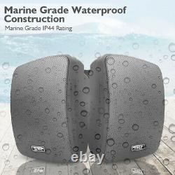 Pyle Pdwr64btb Waterproof & Bluetooth 6.5'' Système De Haut-parleur Intérieur / Extérieur Noir