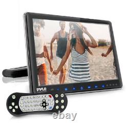 Pyle Plhrdvd904 Portable Voiture Lecteur DVD Tv Avec Écouteurs Sans Fil Et Télécommande