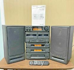 Radio Shackoptimus System 600 Mini Stereo System 1992 Wireless Remote