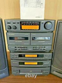 Radio Shackoptimus System 600 Mini Stereo System 1992 Wireless Remote