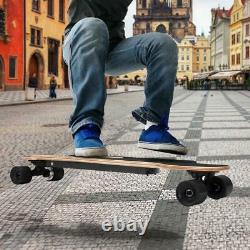 Skateboard Électrique 250w Longboard Avec Télécommande Sans Fil E-skateboard